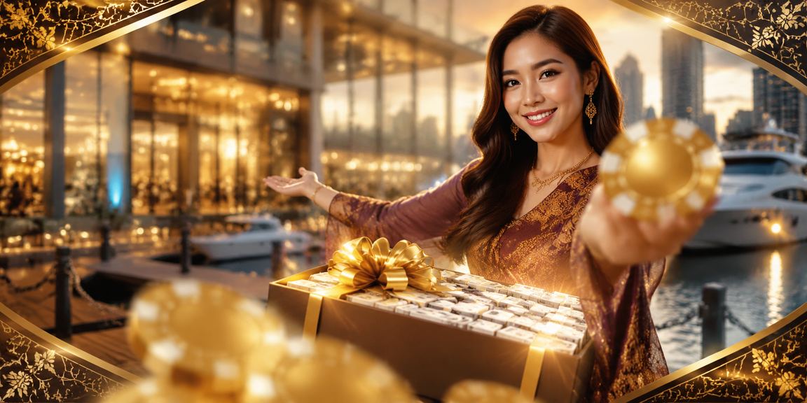 Suasana kasino hiburan Kuala Lumpur dengan motif batik tempatan