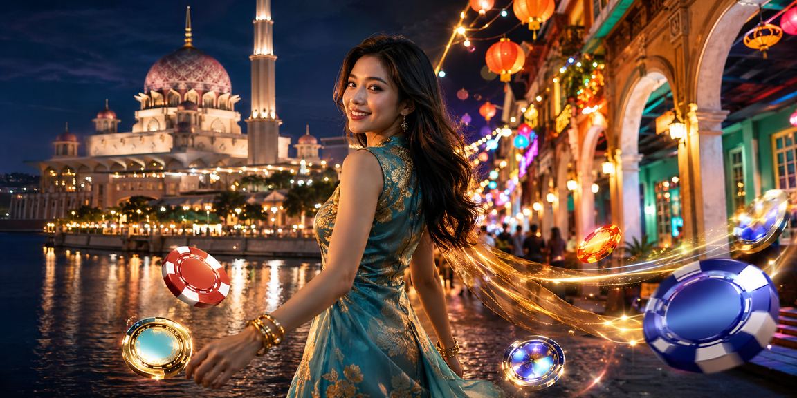 Pengguna Malaysia menggunakan platform pertaruhan sukan m2u di Putrajaya dengan telefon pintar